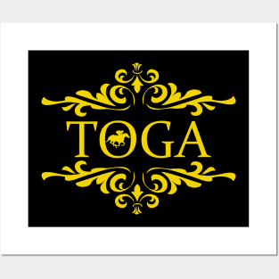 Toga Saratoga Springs Upstate New York Posters and Art